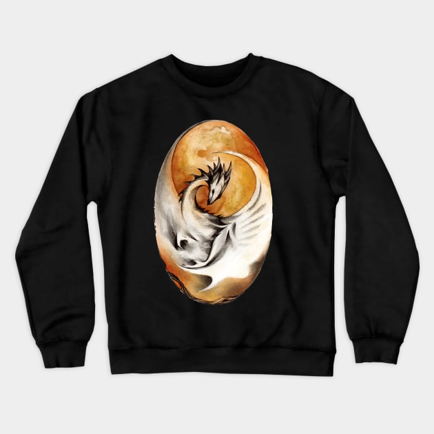 Dragon Crewneck Sweatshirt by RubisFirenos